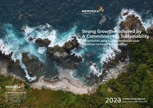 Thumbnail Merdeka Copper Gold
 Sustainability Report 2023
