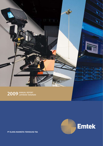 Thumbnail Elang Mahkota Teknologi
 Annual Report 2009