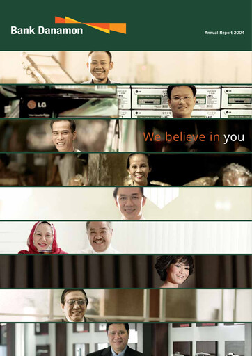 Thumbnail Bank Danamon
 Annual Report 2004
