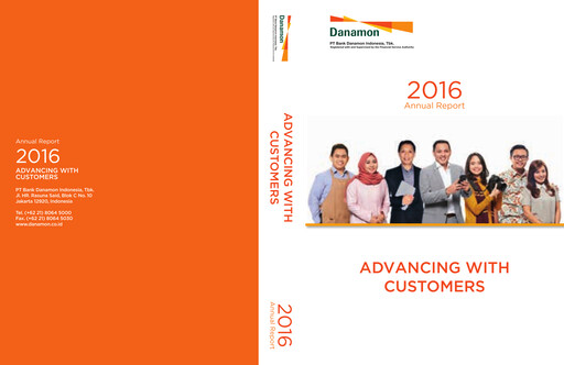 Thumbnail Bank Danamon
 Annual Report 2016