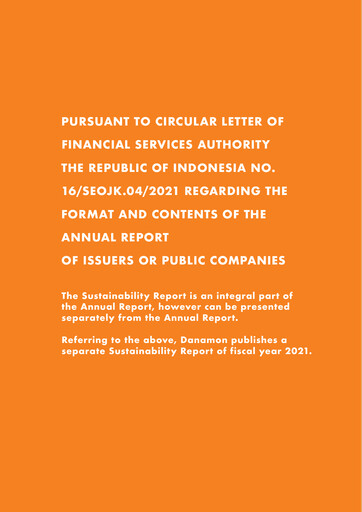 Vorschaubild Bank Danamon
 Finanzmitteilung 2021