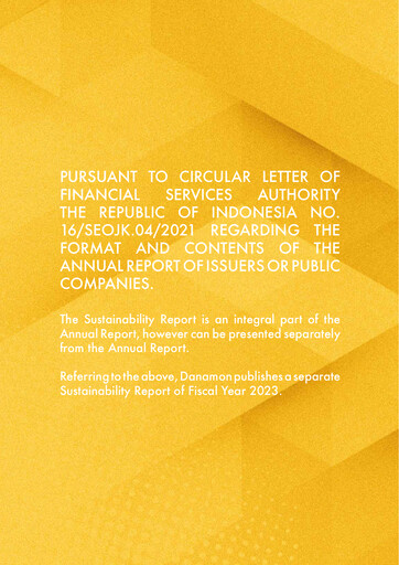 Vorschaubild Bank Danamon
 Finanzmitteilung 2023