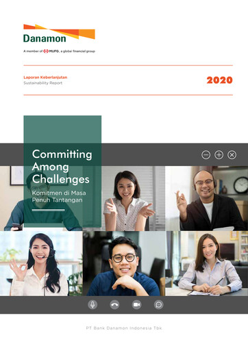 Vorschaubild Bank Danamon
 Nachhaltigkeitsbericht 2020