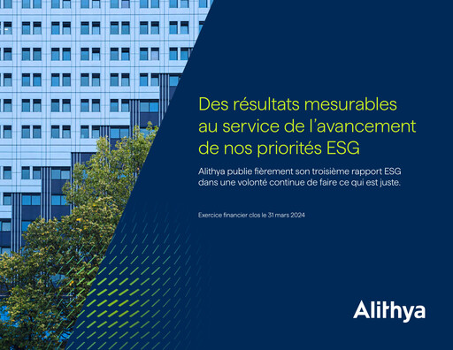 Thumbnail Alithya Group ESG Report 2024
