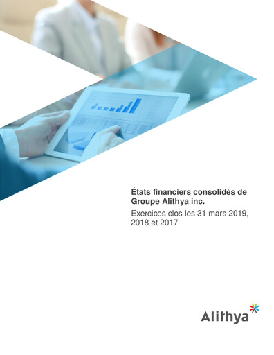 Thumbnail Alithya Group Financial Statement fy2019