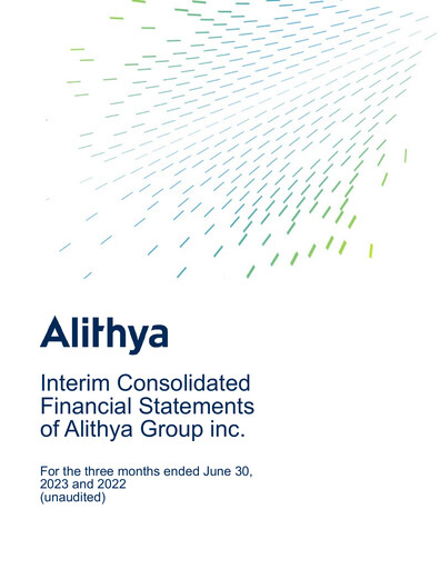 Thumbnail Alithya Group Quarterly Report 2024-q1