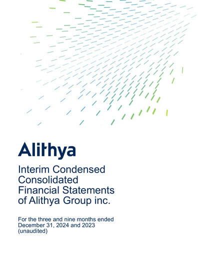 Thumbnail Alithya Group Quarterly Report 2025-q3