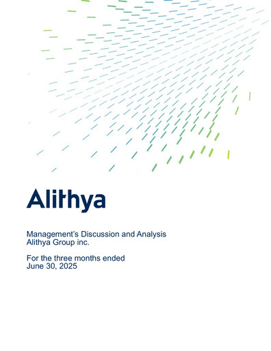 Vorschaubild Alithya Group Quartalsbericht 2026-q1