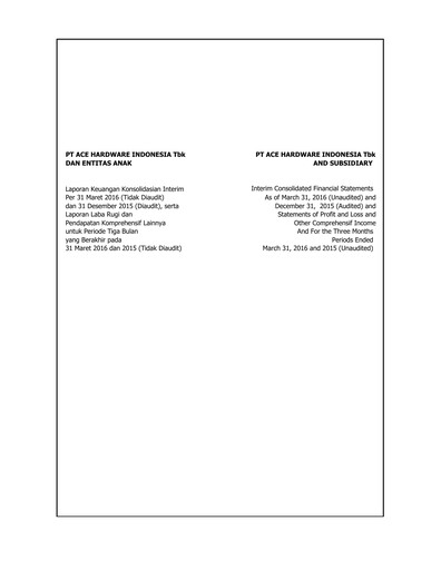 Thumbnail PT Aspirasi Hidup Indonesia Tbk Financial Statement 2016-q1