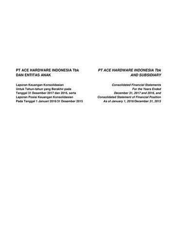 Thumbnail PT Aspirasi Hidup Indonesia Tbk Financial Statement 2017