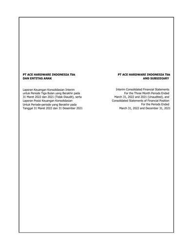 Thumbnail PT Aspirasi Hidup Indonesia Tbk Financial Statement 2022-q1