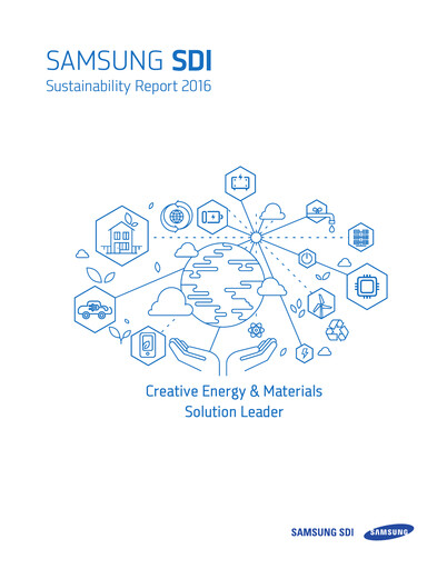Thumbnail Samsung SDI Sustainability Report 2016