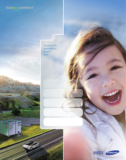 Vorschaubild Samsung SDI Nachhaltigkeitsbericht 2013