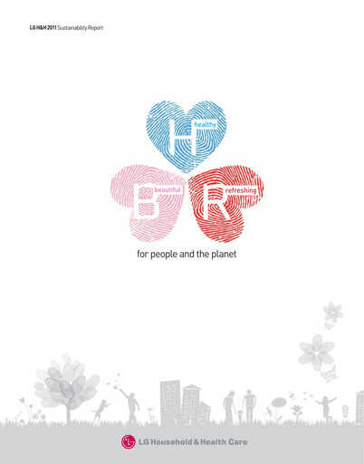 Thumbnail LG Household & Health Care
 Sustainability Report 2011