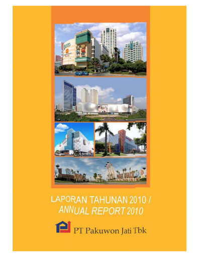 Thumbnail Pakuwon Jati Tbk Annual Report 2010