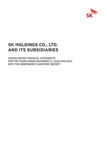 Thumbnail SK Group Financial Statement 2016