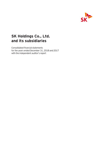 Thumbnail SK Group Financial Statement 2018