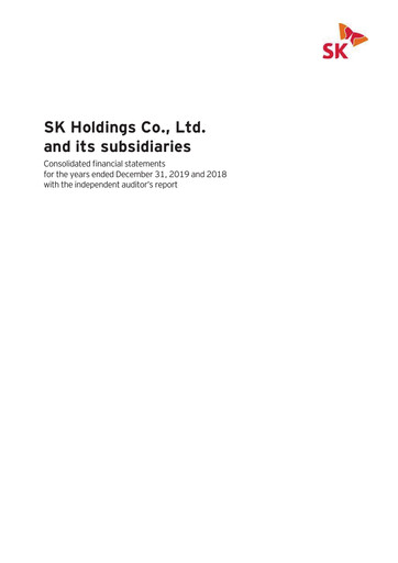 Thumbnail SK Group Financial Statement 2019