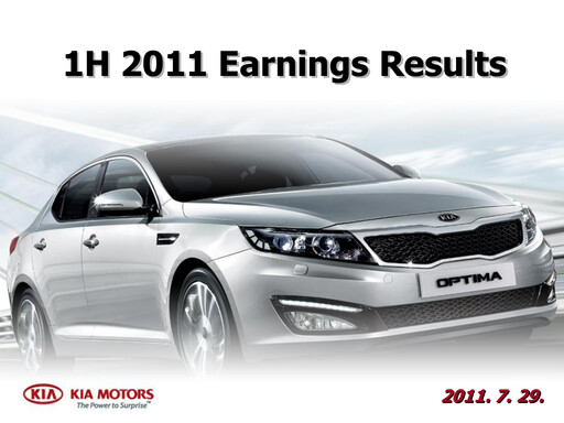 Thumbnail Kia Half-year Report 2011-h1