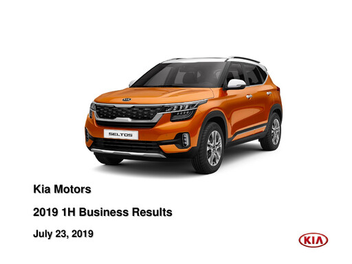Thumbnail Kia Half-year Report 2019-h1