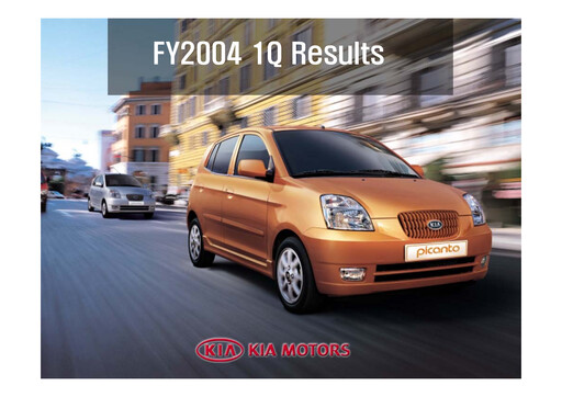Thumbnail Kia Quarterly Report 2004-q1