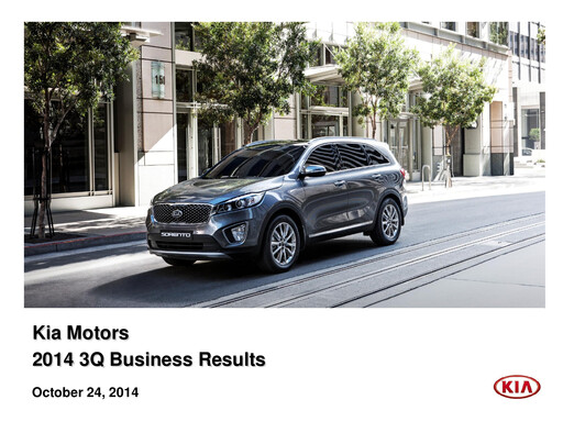 Thumbnail Kia Quarterly Report 2014-q3