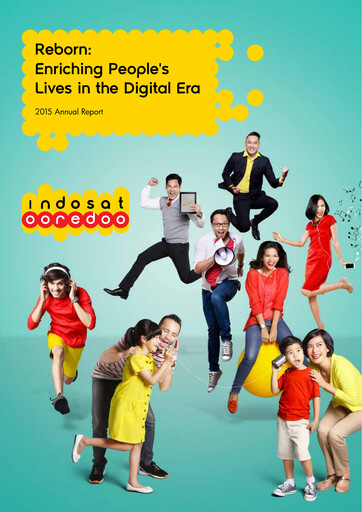 Thumbnail Indosat Annual Report 2015