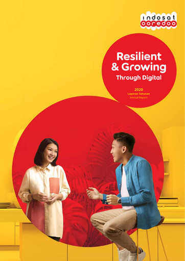 Thumbnail Indosat Annual Report 2020