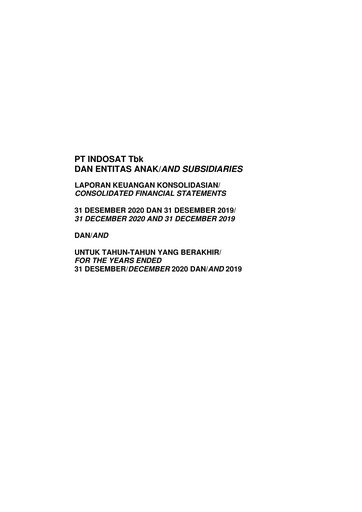 Thumbnail Indosat Financial Statement 2020