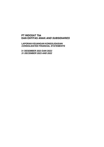 Thumbnail Indosat Financial Statement 2023