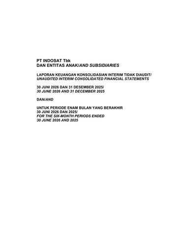 Thumbnail Indosat Half-year Report 2026-h1