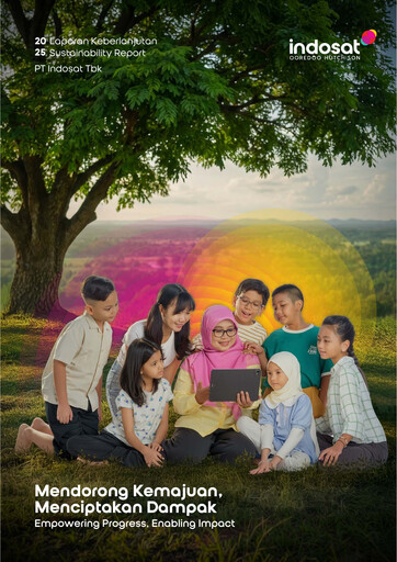 Thumbnail Indosat Sustainability Report 2025