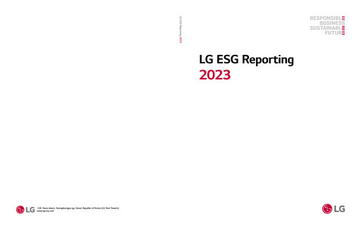 Thumbnail LG Corp
 ESG Report 2023