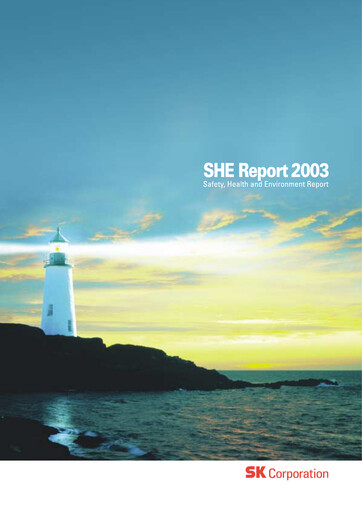 Thumbnail SK Innovation Sustainability Report 2003
