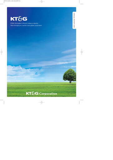 Thumbnail KT&G (Korea Tobacco) Annual Report 2005