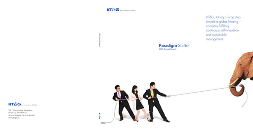 Thumbnail KT&G (Korea Tobacco) Annual Report 2009