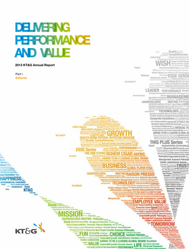 Thumbnail KT&G (Korea Tobacco) Annual Report 2013
