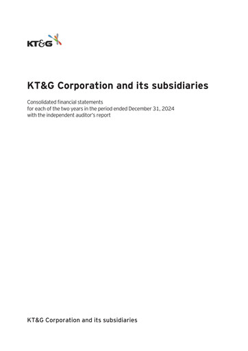 Thumbnail KT&G (Korea Tobacco) Financial Statement 2024