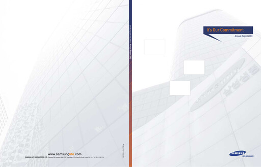 Thumbnail Samsung Life Insurance
 Annual Report 2003