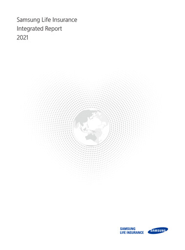 Thumbnail Samsung Life Insurance
 Annual Report 2021
