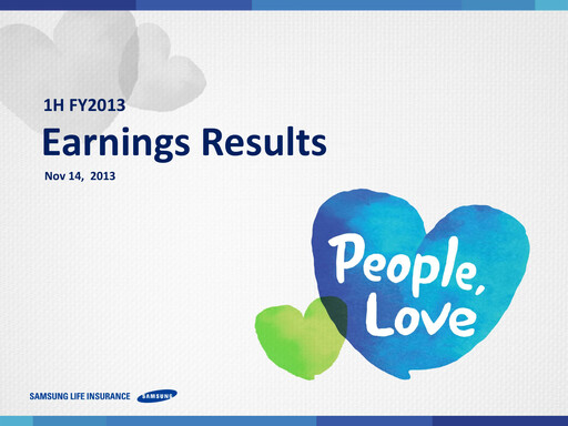 Thumbnail Samsung Life Insurance
 Half-year Report 2013-h1