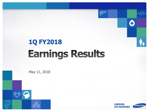 Thumbnail Samsung Life Insurance
 Quarterly Report 2018-q1