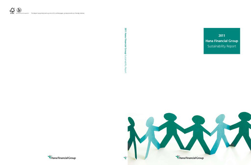 Thumbnail Hana Financial Group Sustainability Report 2011