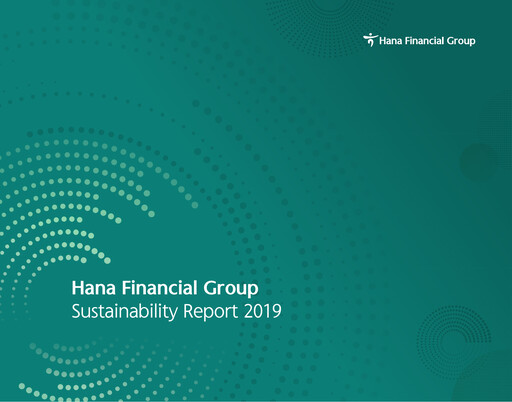 Thumbnail Hana Financial Group Sustainability Report 2019