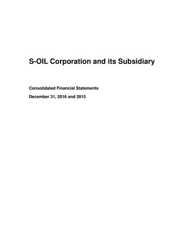 Thumbnail S-OIL Financial Statement 2016