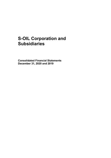 Thumbnail S-OIL Financial Statement 2020