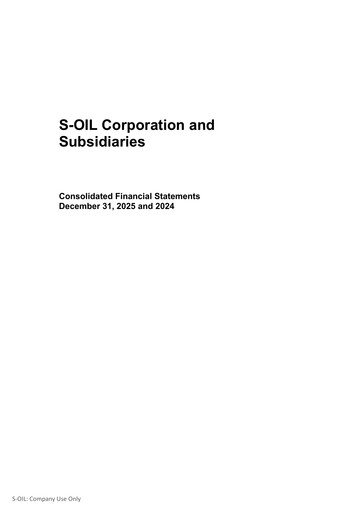 Thumbnail S-OIL Financial Statement 2025