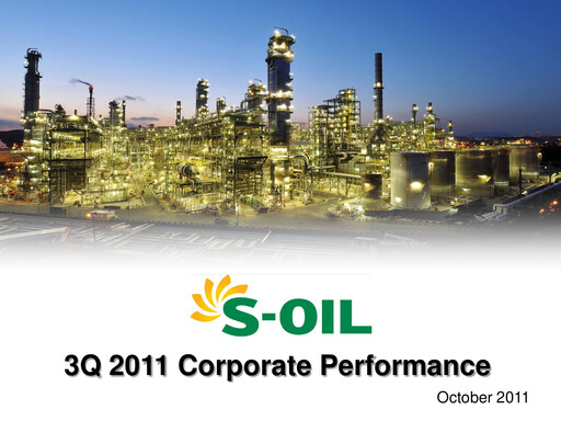 Thumbnail S-OIL Quarterly Report 2011-q3