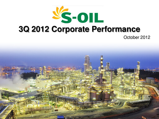 Thumbnail S-OIL Quarterly Report 2012-q3