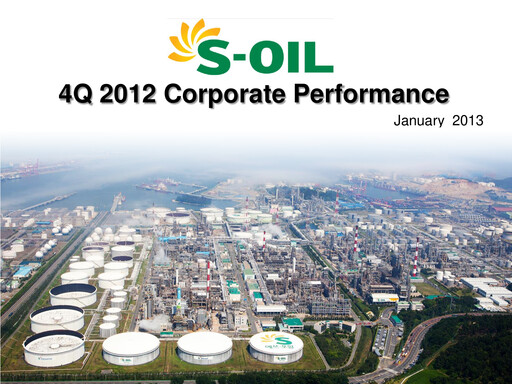 Thumbnail S-OIL Quarterly Report 2012-q4